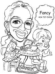 fancy nancy coloring pictures