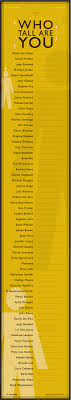height chart