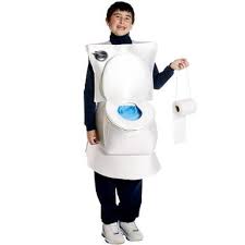 halloween toilet