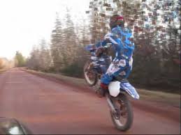 dirt bike wheelies