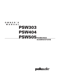 polk psw 303