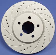 drilled and slotted rotors