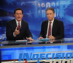 jon stewart and stephen colbert