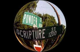 ponder Scripture with us.