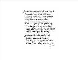 handprint poem