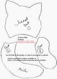 cat in the hat hat pattern