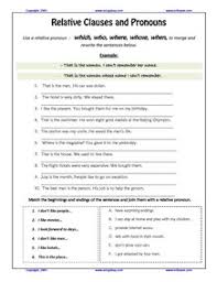relative clauses