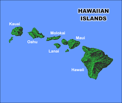 map hawaii