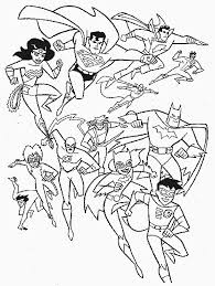 superhero coloring book