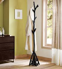 wood coat trees