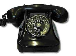 an old telephone