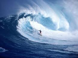 water surfing
