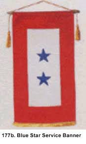 blue star service banners