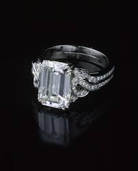 bague diamants or blanc