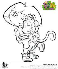 coloring book dora