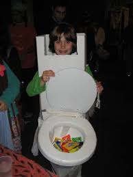 halloween toilet