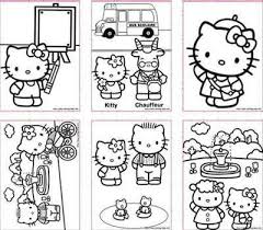 hello kitty coloring pictures