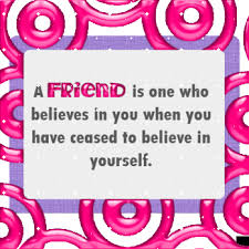 a friend