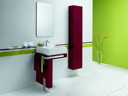 Combination of solid color and modern bathroom design - Bathrooms