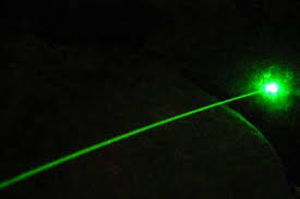 red laser light