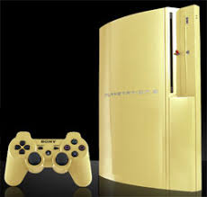 gold ps3 controller