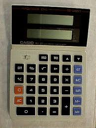 casio electronic calculator