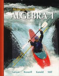 algebra 1 textbook mcdougal littell