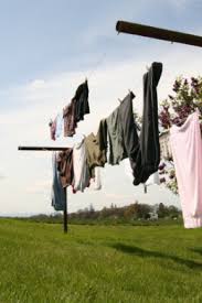 drying clothes
