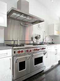 stainless steel stove top