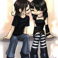 anime emo love