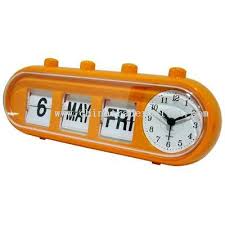 flip calendar clock