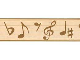 music note border