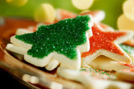 baking christmas cookies