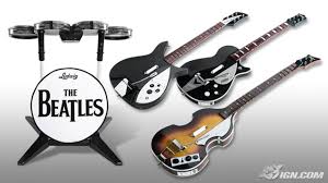 beatles rock band instruments