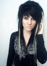 scene haircuts for long hair