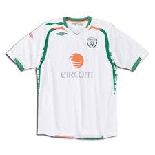 ireland football shirts