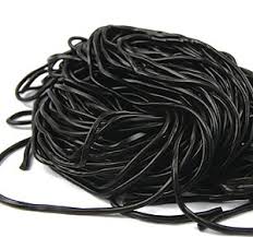 black licorice laces