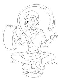 avatar coloring page
