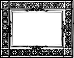old fashioned frames