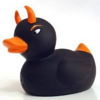 evil rubber duck