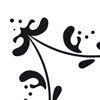 fleurs stylisees