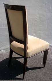 art deco dining chairs