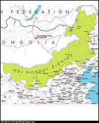 Map of Nei Mongol Zizhiqu
