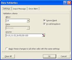 drop down menu box