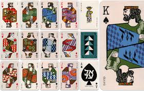 designer playing cards