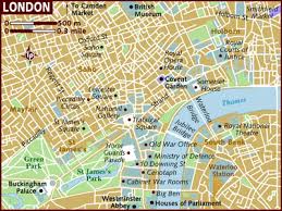 road map london