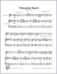 aida sheet music