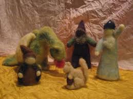 needle felting dolls