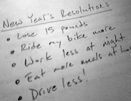 New Years Resolutions