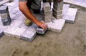 installing pavers